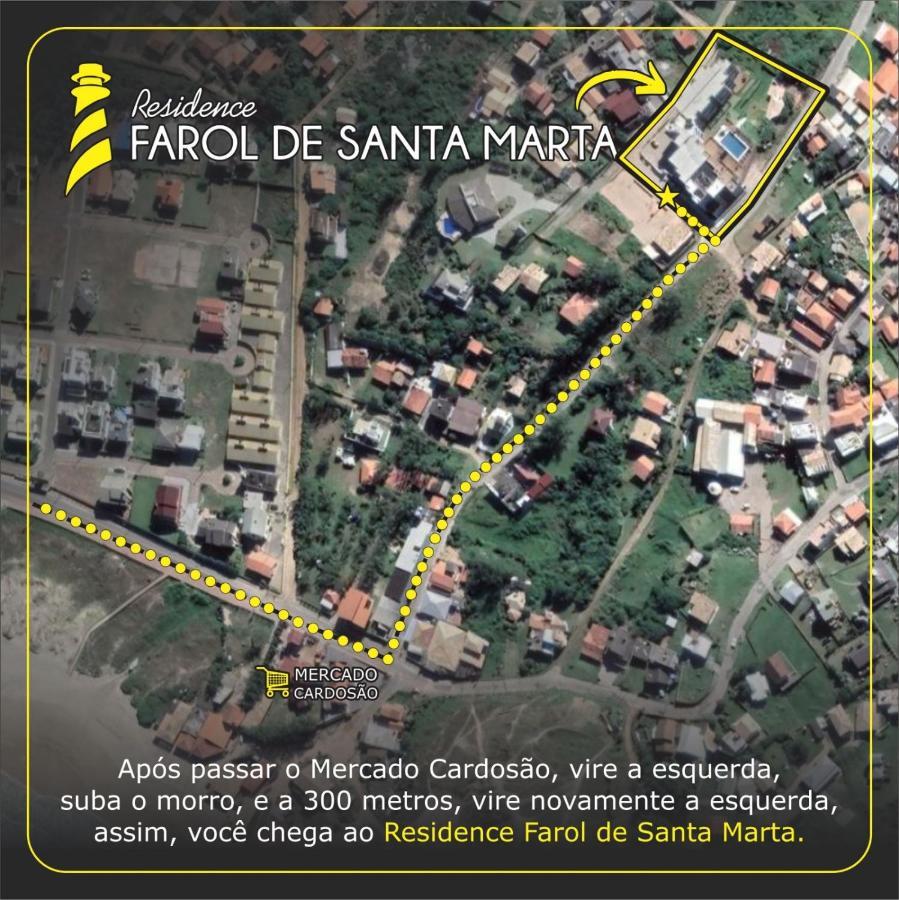 Loft 203 Linda Vista Farol De Santa Marta Residence Mirim Exterior foto